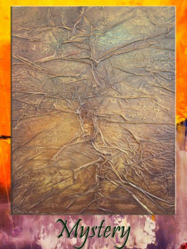 Mystery / oil, 40x30 cm, 3D wood fiber /